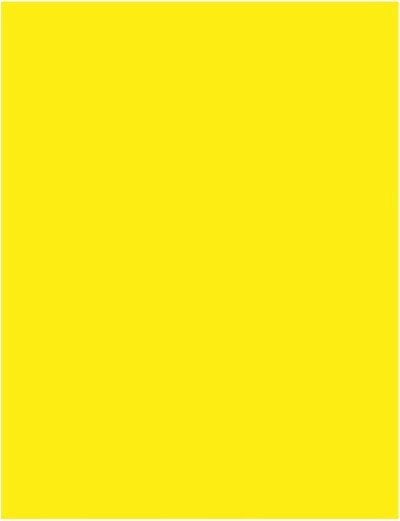 Color A4 Sheet - Yellow