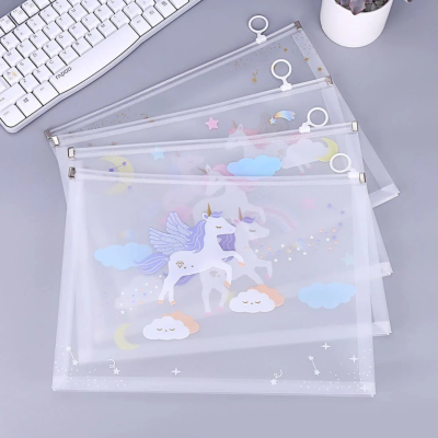 Zip Lock Unicorn Bag - A4