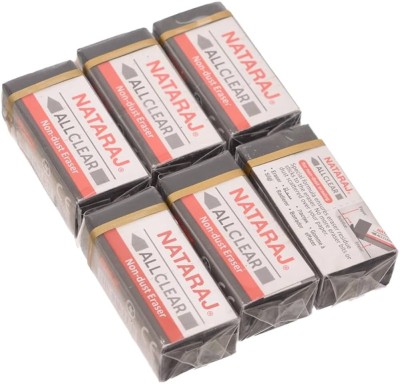 Nataraj Non Dust Eraser - Black