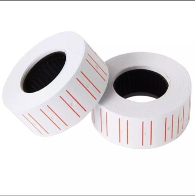 Price Tag Roll - White
