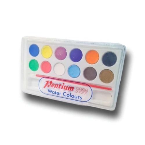 Pentium watercolour 12 Shades (Plastic Box)