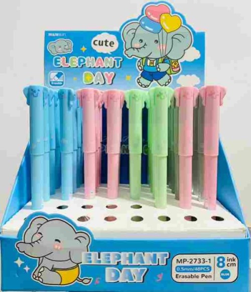 Elephant Day Erasable Pen
