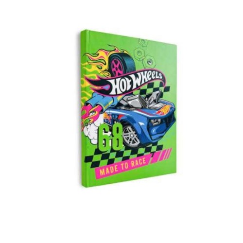 Hot Wheels Made to Race A5 Hard Cover Note Book