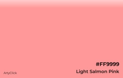 Color A4 Sheet - Light Salmon Pink