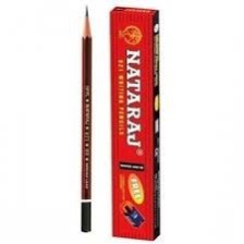 Nataraj-Pencil(Hex-Red/Black)
